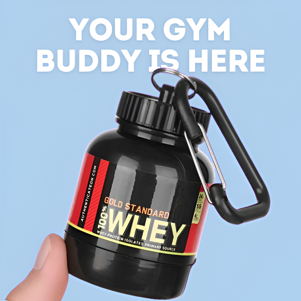 Supplement Key-Chain With Container