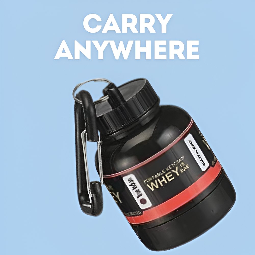 Supplement Key-Chain With Container