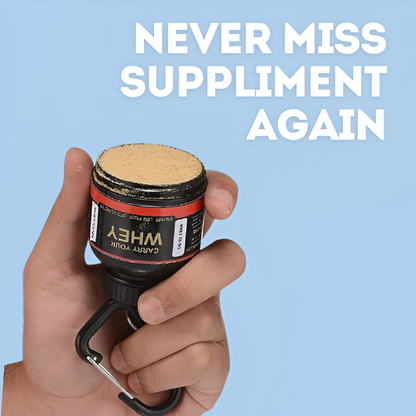 Supplement Key-Chain With Container